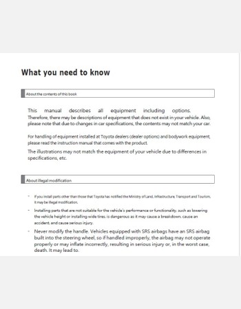 toyota toyoace 201020112012 owners manual in english